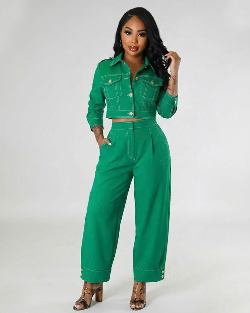 Babe Abroad Pant Set