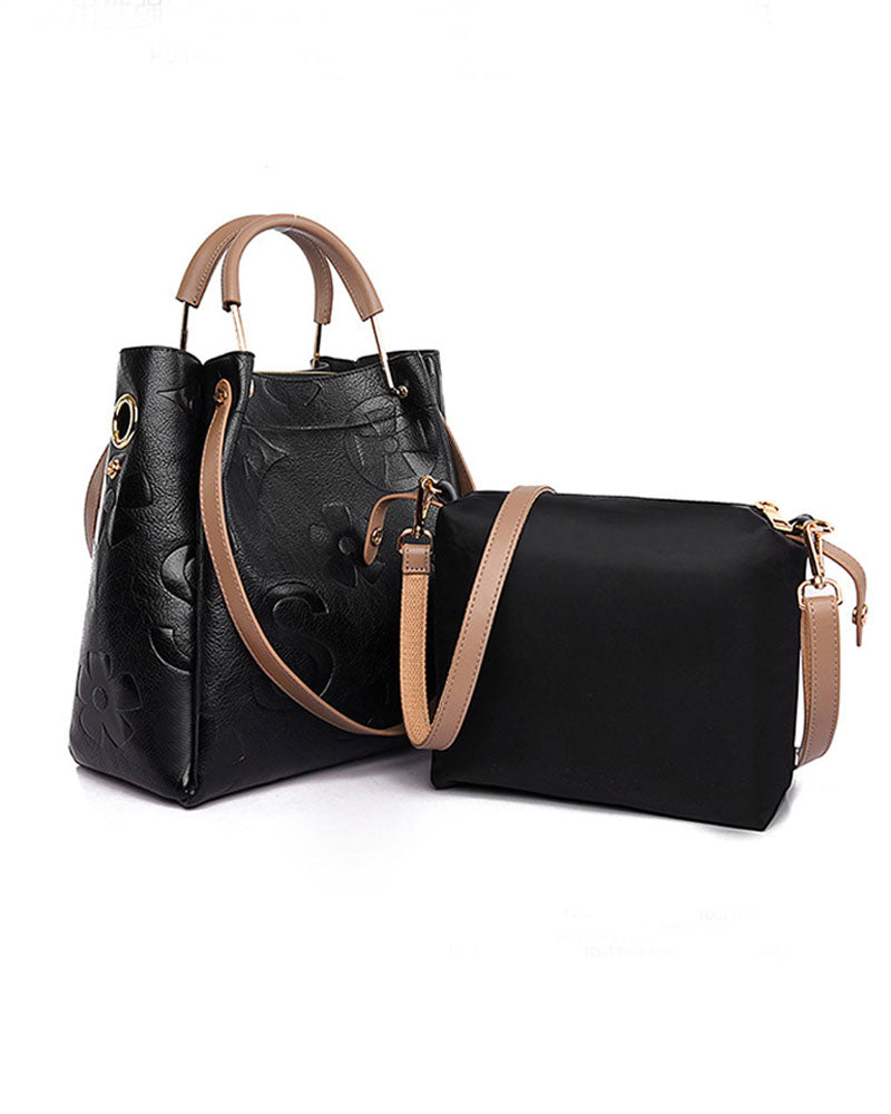 Bagliore Handbag Floral Version + Small bag
