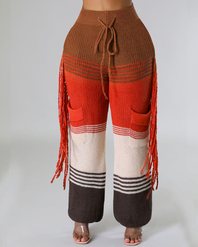 Bali Beach Pants Red90