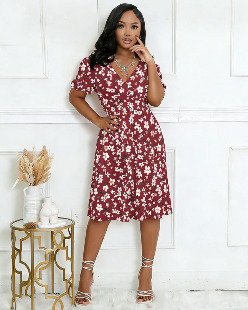 Blooming Beyond Mini Dress