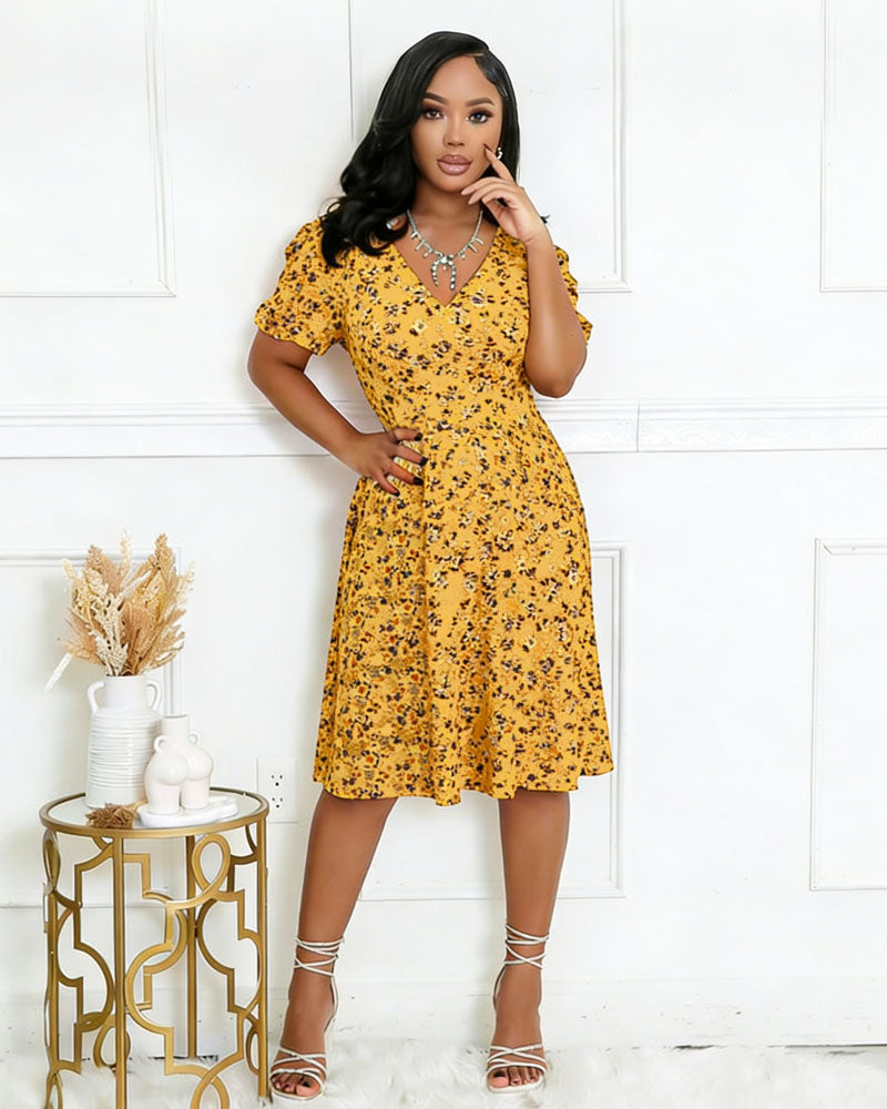 Blooming Beyond Mini Dress