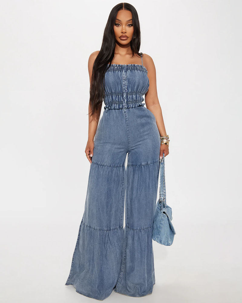 Blue Hour Denim Jumpsuit
