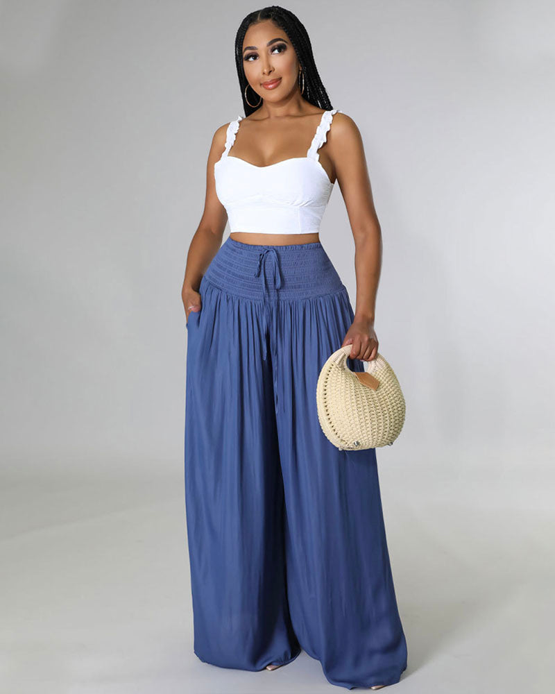 Bootylicious Palazzo Pants BLUE