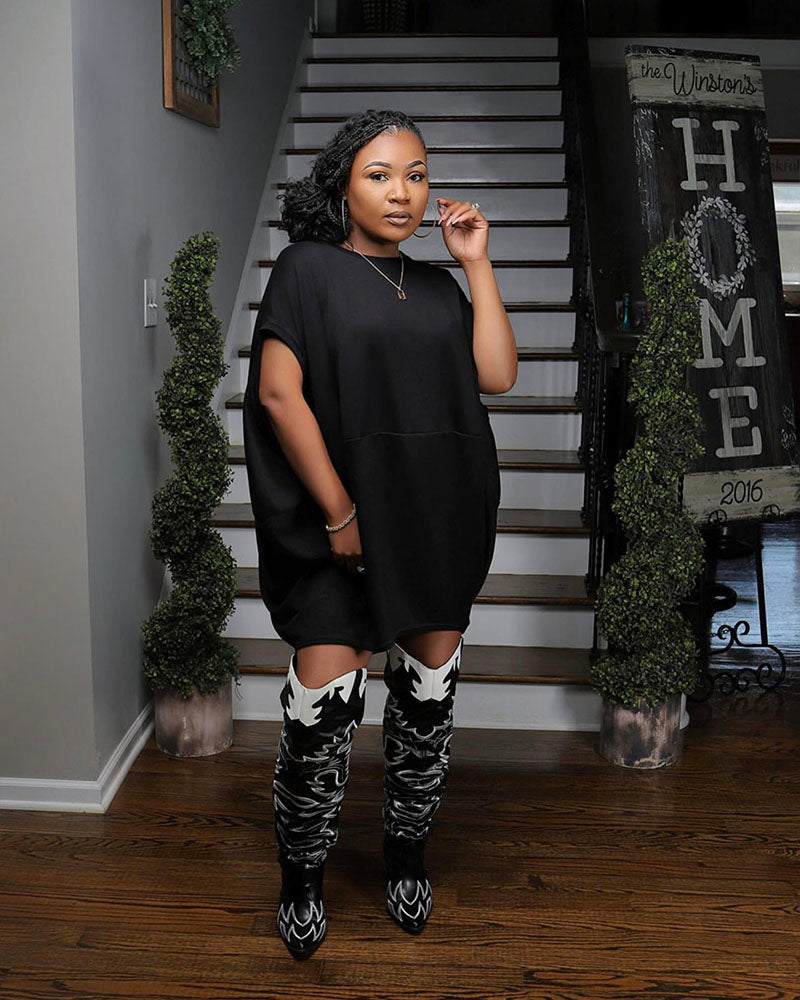 Bubble Dress One Size Fits up to 1XL Black