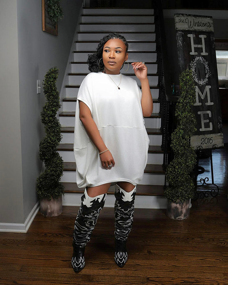 Bubble Dress One Size Fits up to 1XL White