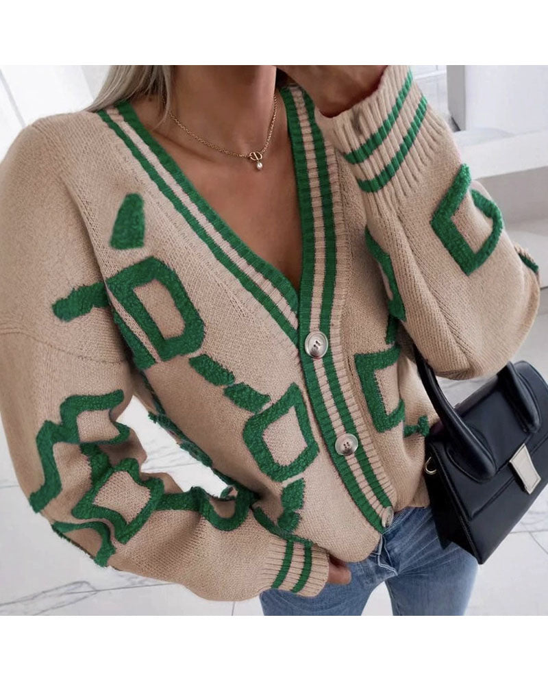 Button Up Cardigan Sweater