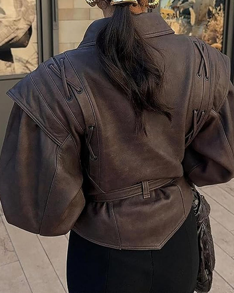 CEO Energy Leather Jacket
