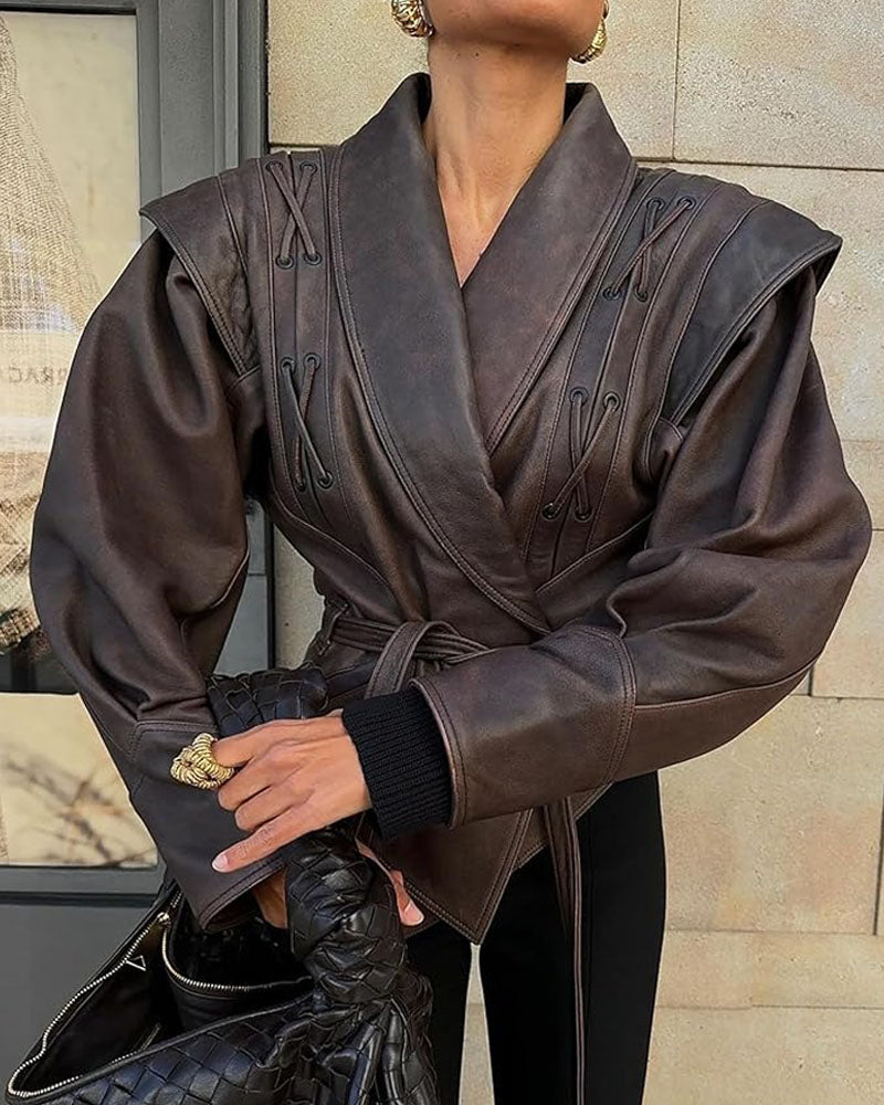 CEO Energy Leather Jacket