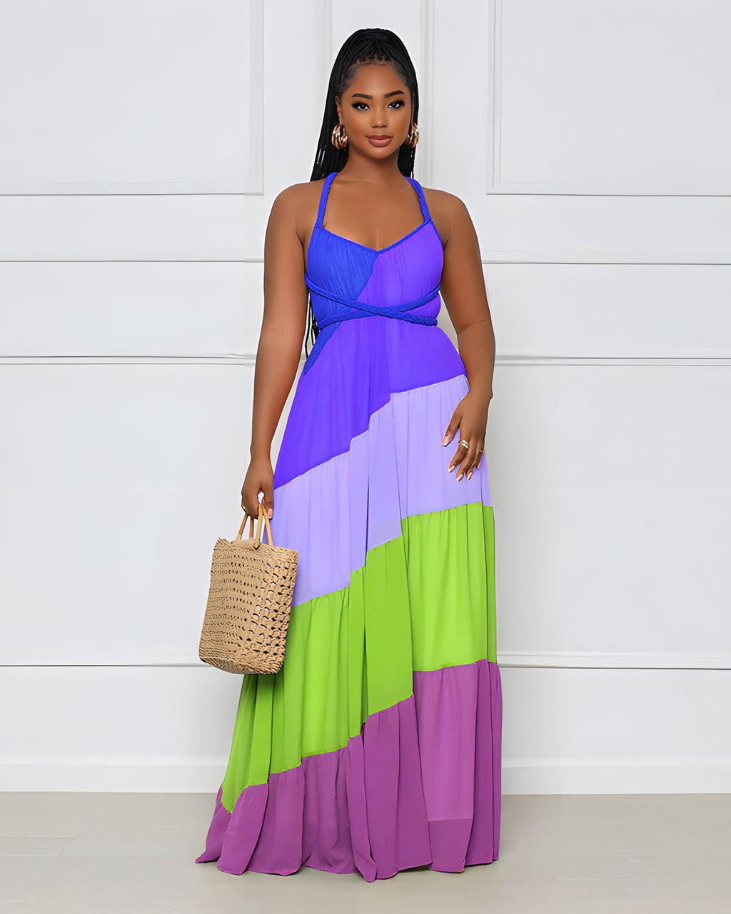 COLOR ME HAPPY MAXI PURPLE S