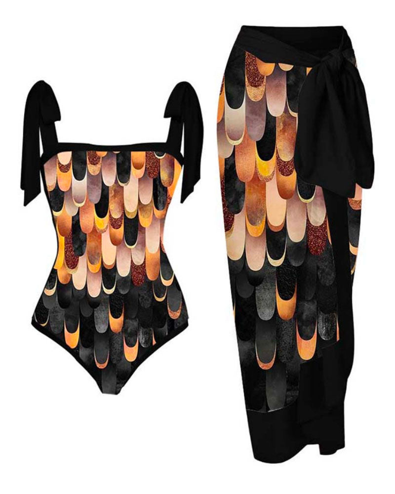 Capri Summers Swim Set BlackZY529