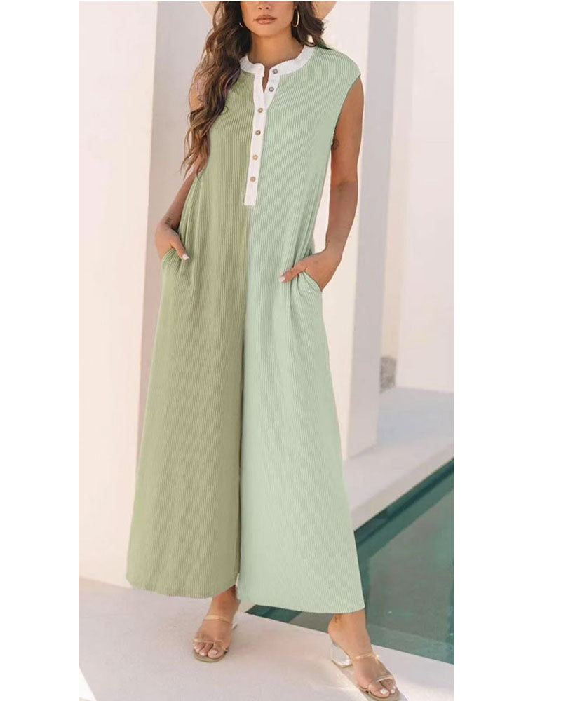 Cara Wide Leg Jumpsuit