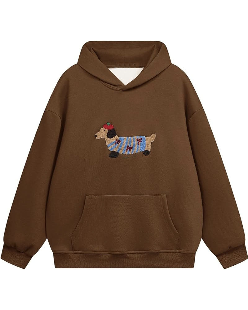 Cartoon Dog Hoodie Sweatshirt