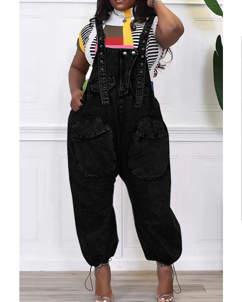 Brooklyn Denim Jumper BLACK 2XL