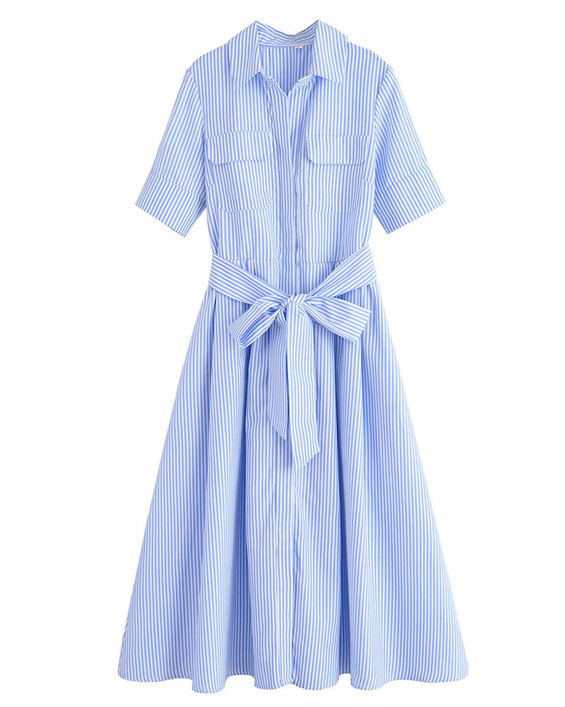 Class Me Up Shirt Dress