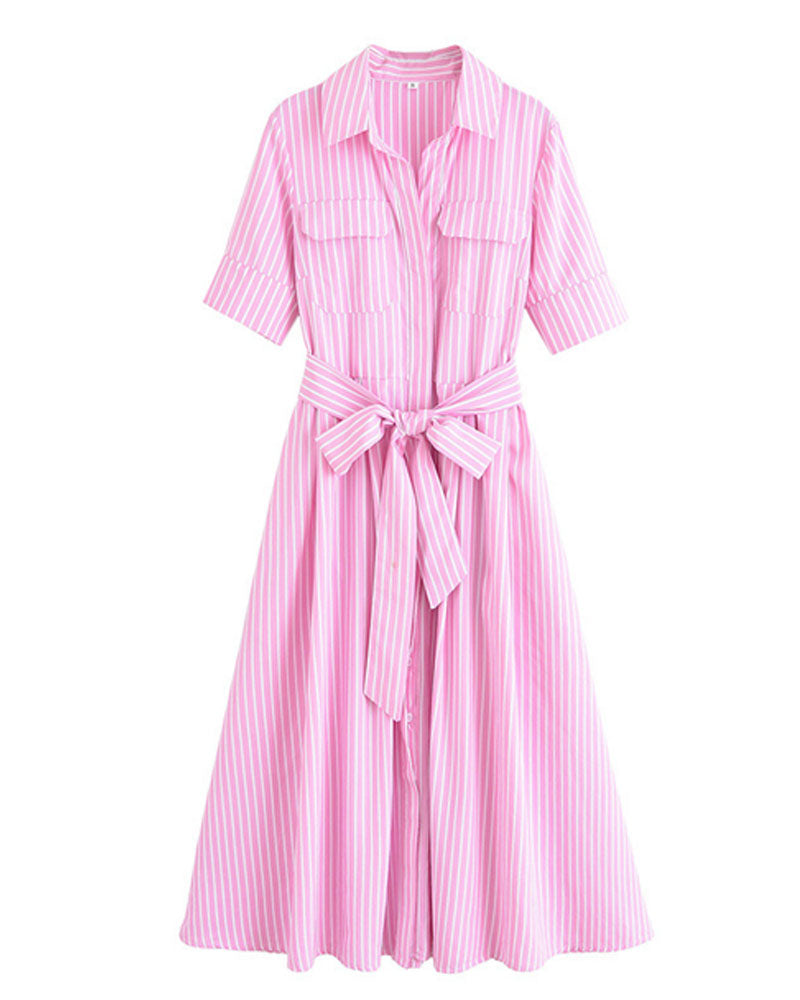 Class Me Up Shirt Dress