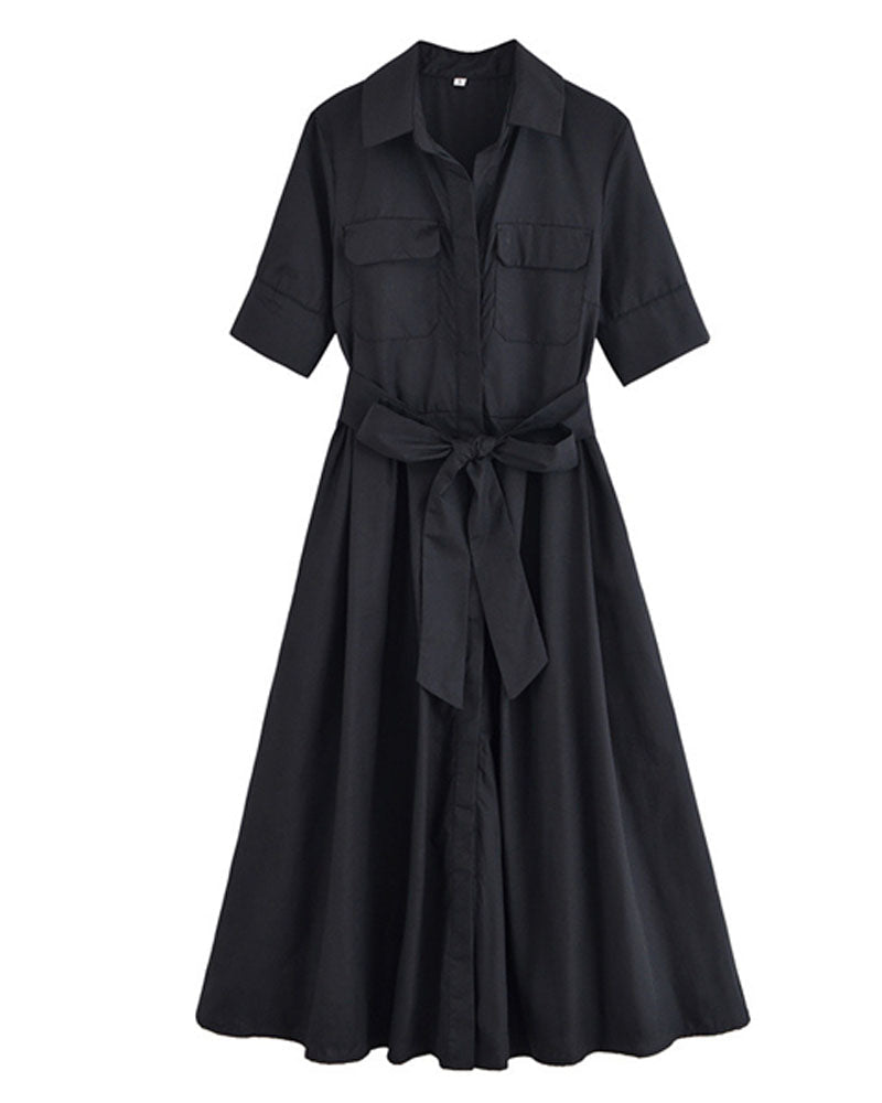 Class Me Up Shirt Dress