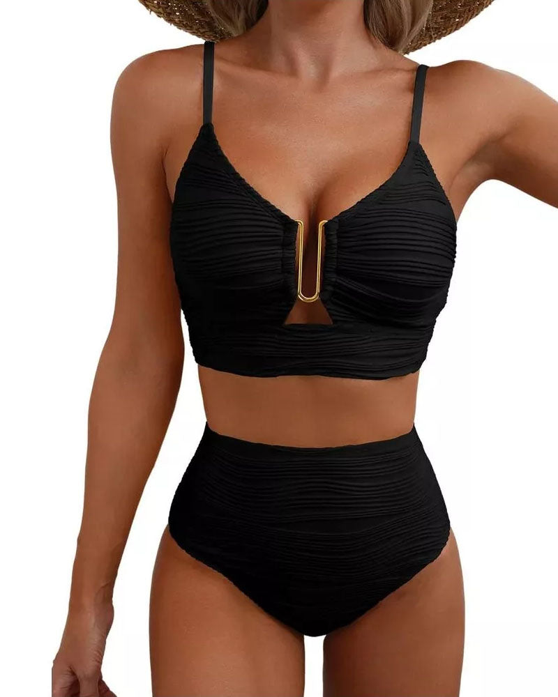 Coconut Vibes Only Swimsuit Black