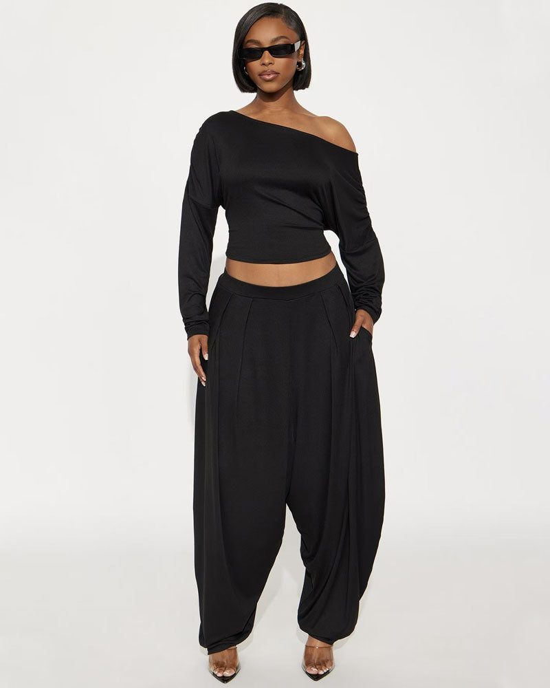 Cool Girl Balloon Pant Set