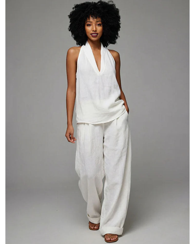 Cove Drift Halter Pants Set