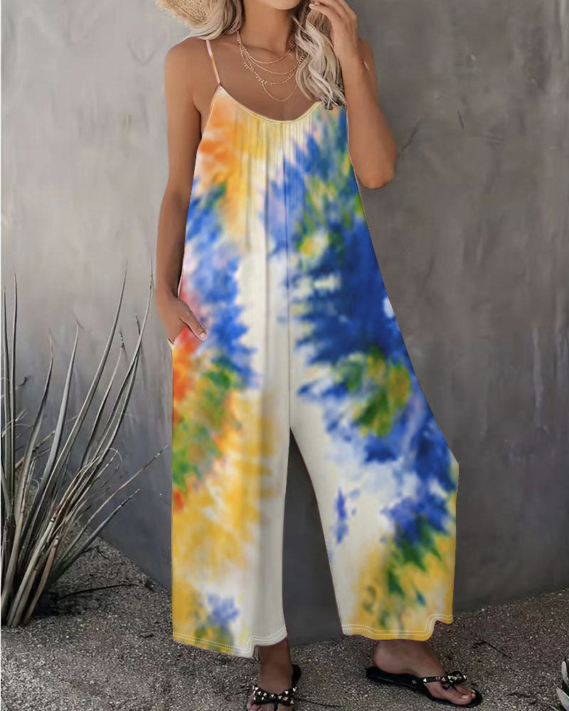 Days in Dubai Jumpsuit Yellow