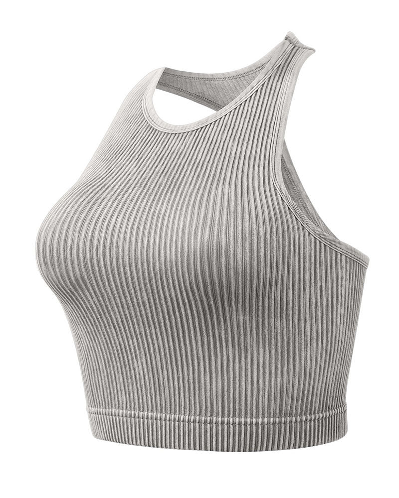 Demy Tank Top Light Grey