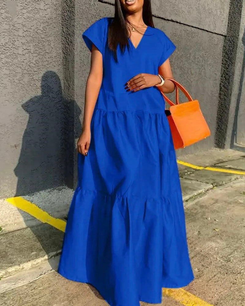 Dimma Dress Blue