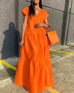 Dimma Dress Orange