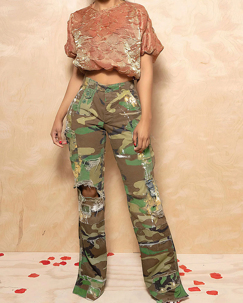 Do You Mind Camo Pant