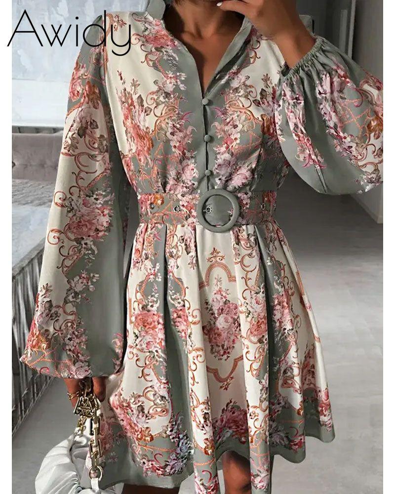 Dorte Floral Printed Dress