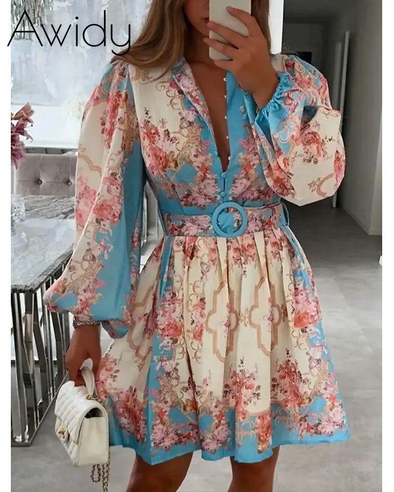Dorte Floral Printed Dress