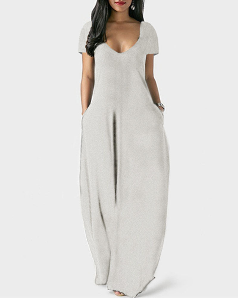 Easy Going Maxi Dress GREY