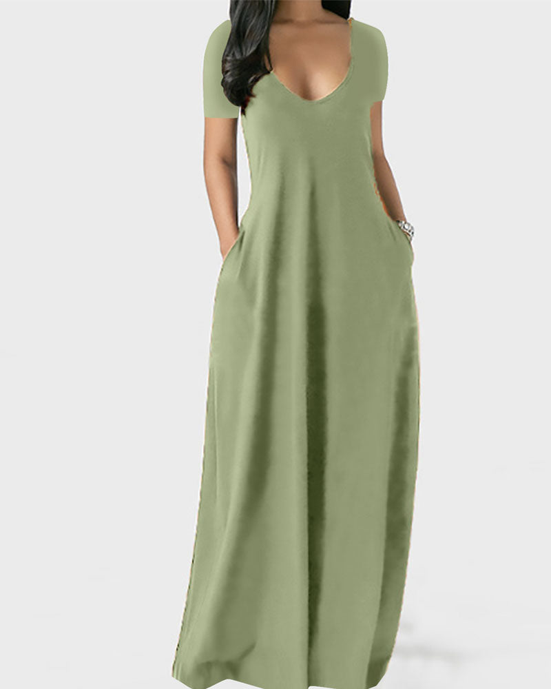 Easy Going Maxi Dress OLIVE
