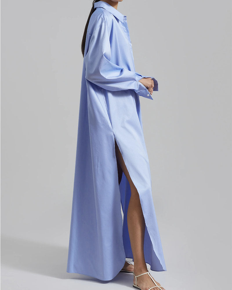 Eleanor Oversized Shirt Maxi Dress