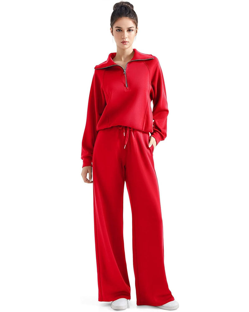 Everyday Essential Pant Set Red