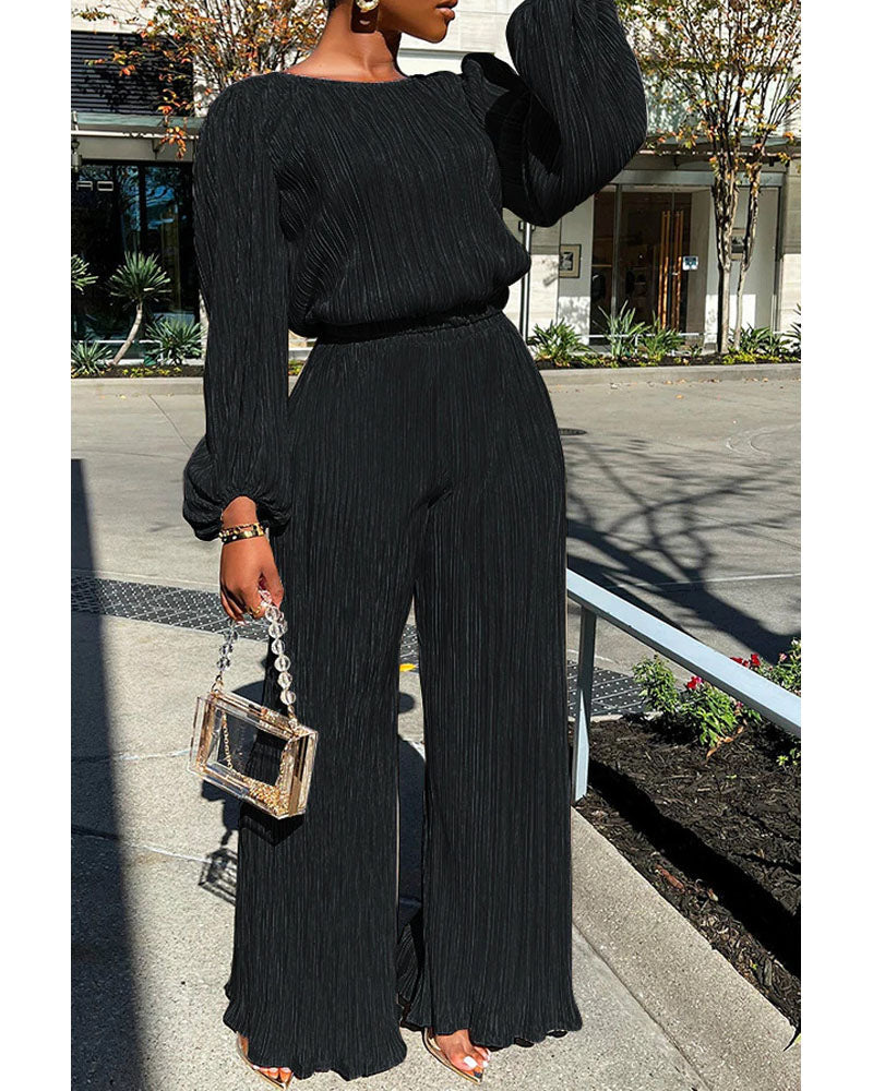 Finding Comfort Pant Set Black