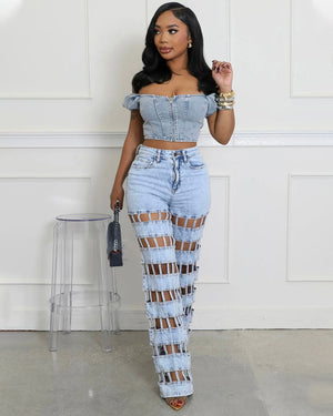 Tic Tac Toe Jeans
