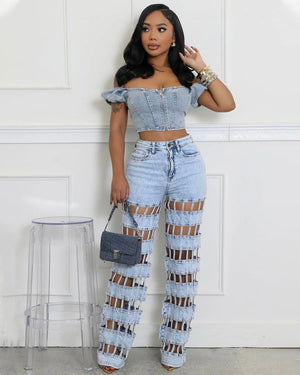 Tic Tac Toe Jeans