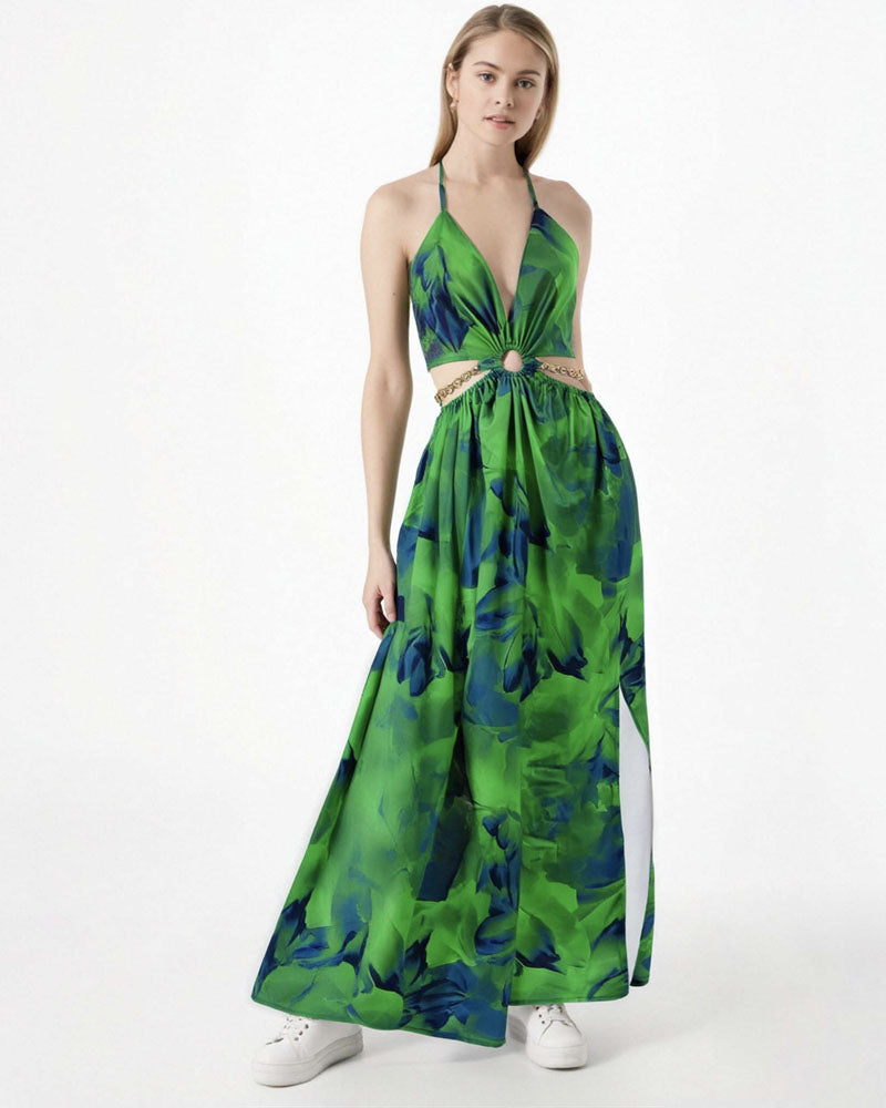 Floral Garden Maxi Dress Flower D
