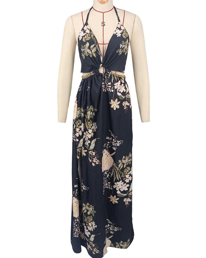 Floral Garden Maxi Dress Flower G