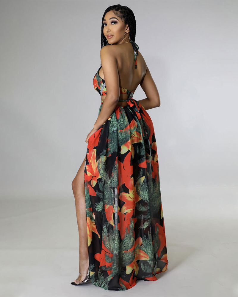 Floral Garden Maxi Dress