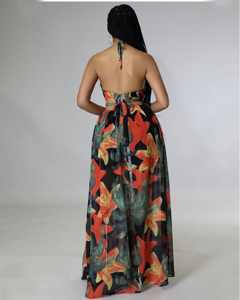 Floral Garden Maxi Dress