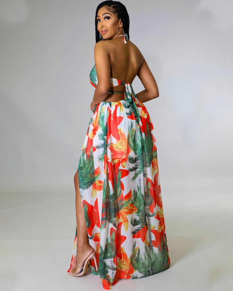 Floral Garden Maxi Dress