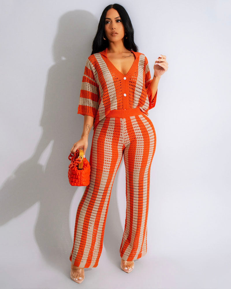 Forever Young Pant Set Orange
