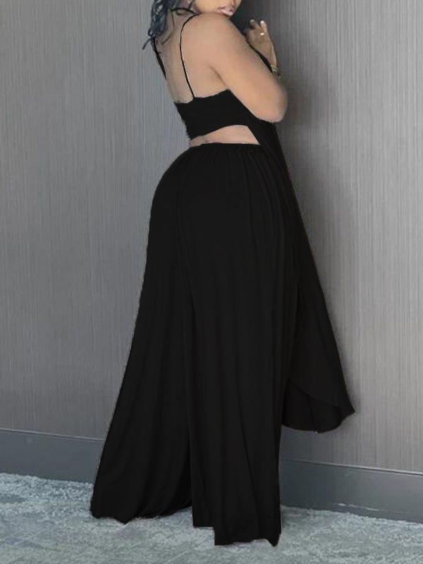 Solides Camisole- und Hosen-Set – Ausverkauf