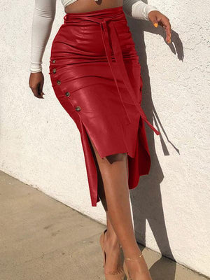 Indiebeautie – Gebundener Rock aus Kunstleder