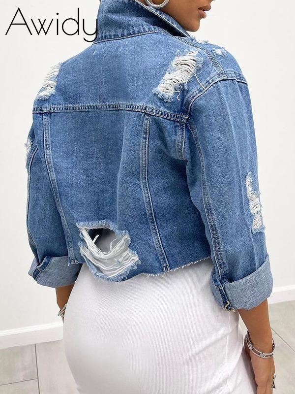 Distressed Denim Jacket