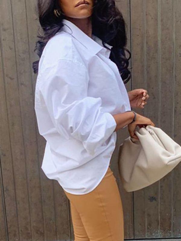 Tunique à slogan dans le dos