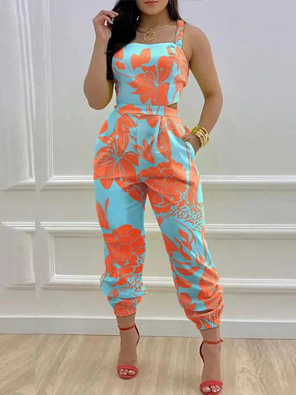 Indiebeautie – Jogging-Jumpsuit mit Rückenschnürung