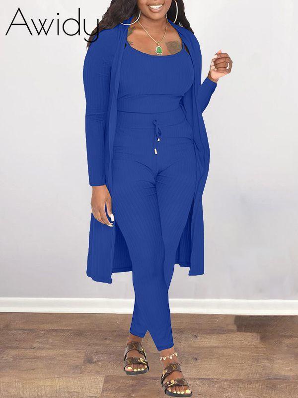 Solid Ribbed 3PC Set--Clearance