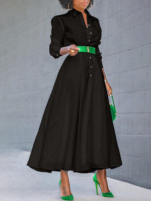 Hemdkleid mit Knopfleiste